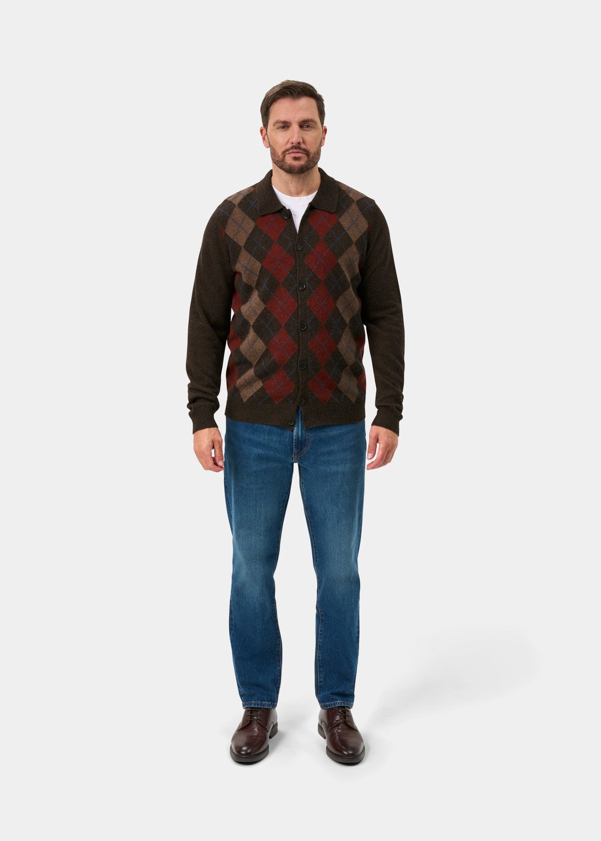 Buckton Argyle Front Shirt - A2670 - bild 3