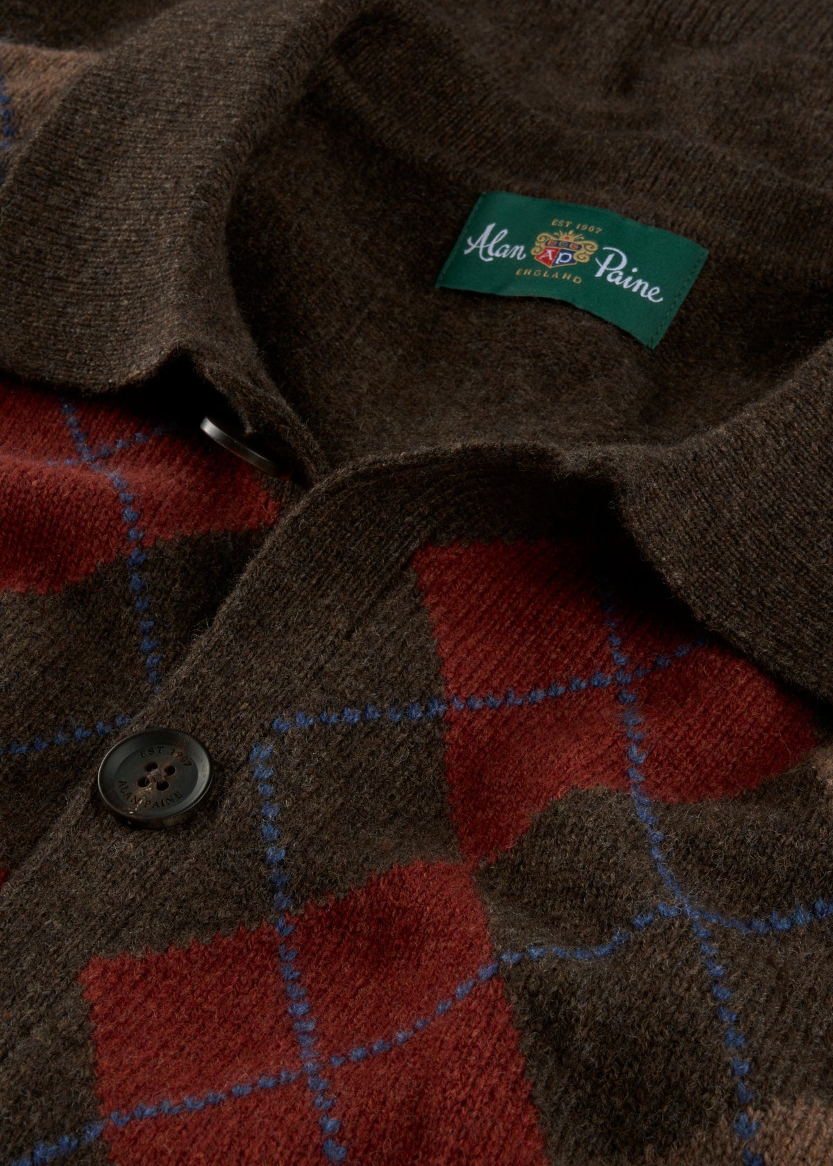 Buckton Argyle Front Shirt - A2670 - bild 4