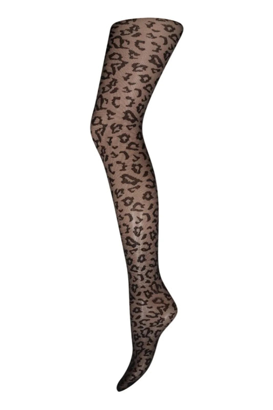 DECOY tights leo 20 denier - Svart