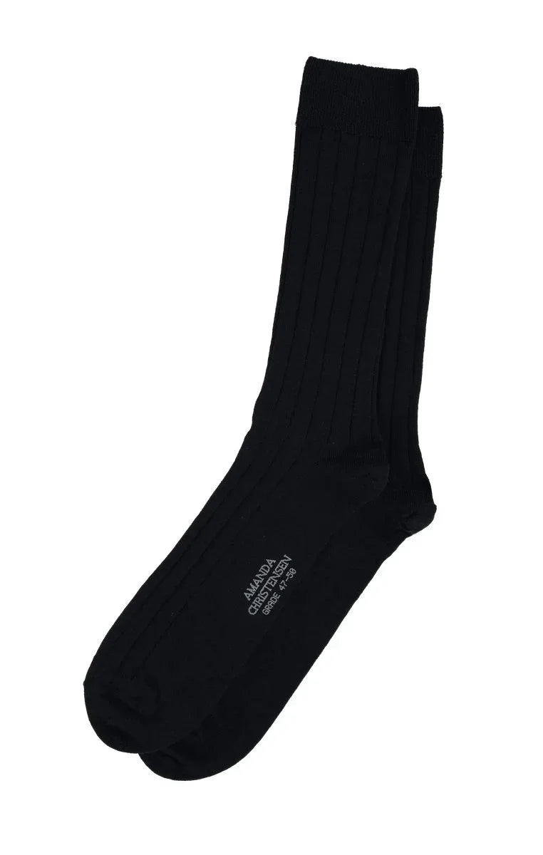 Grade Wide Rib Sock - 410 Dark navy – bild 1