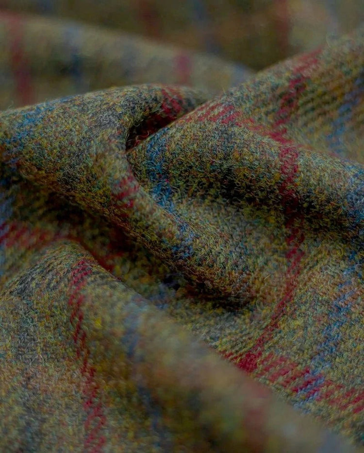 Harris Tweed Jacket London - Red/blue check