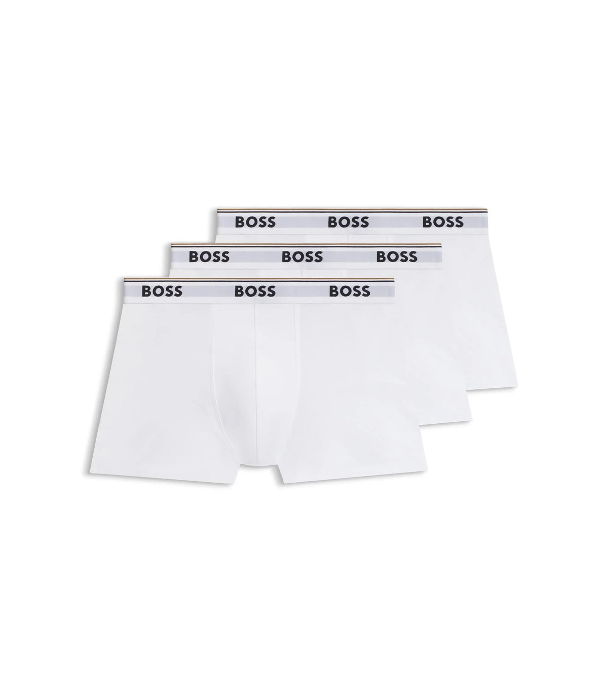 3-pack kalsonger i stretchig bomull - Vit