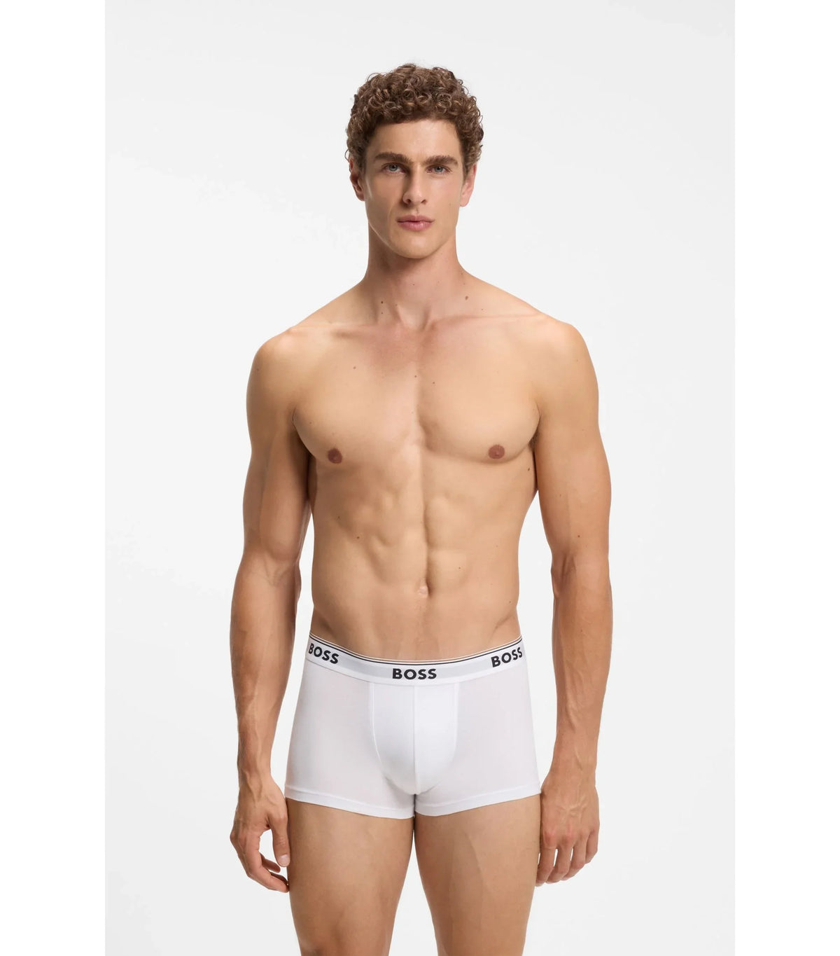 3-pack kalsonger i stretchig bomull - Vit