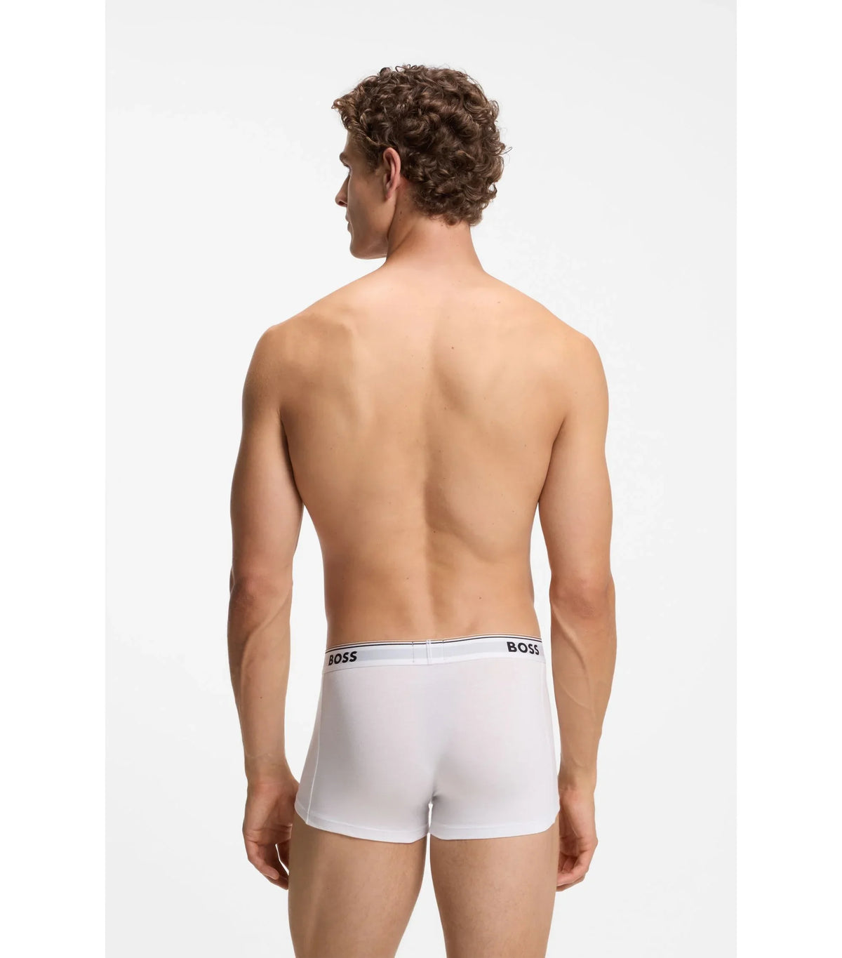 3-pack kalsonger i stretchig bomull - Vit