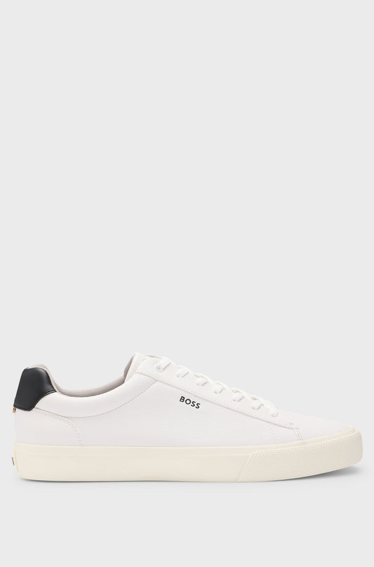 Aiden Skinnsneakers - Open White
