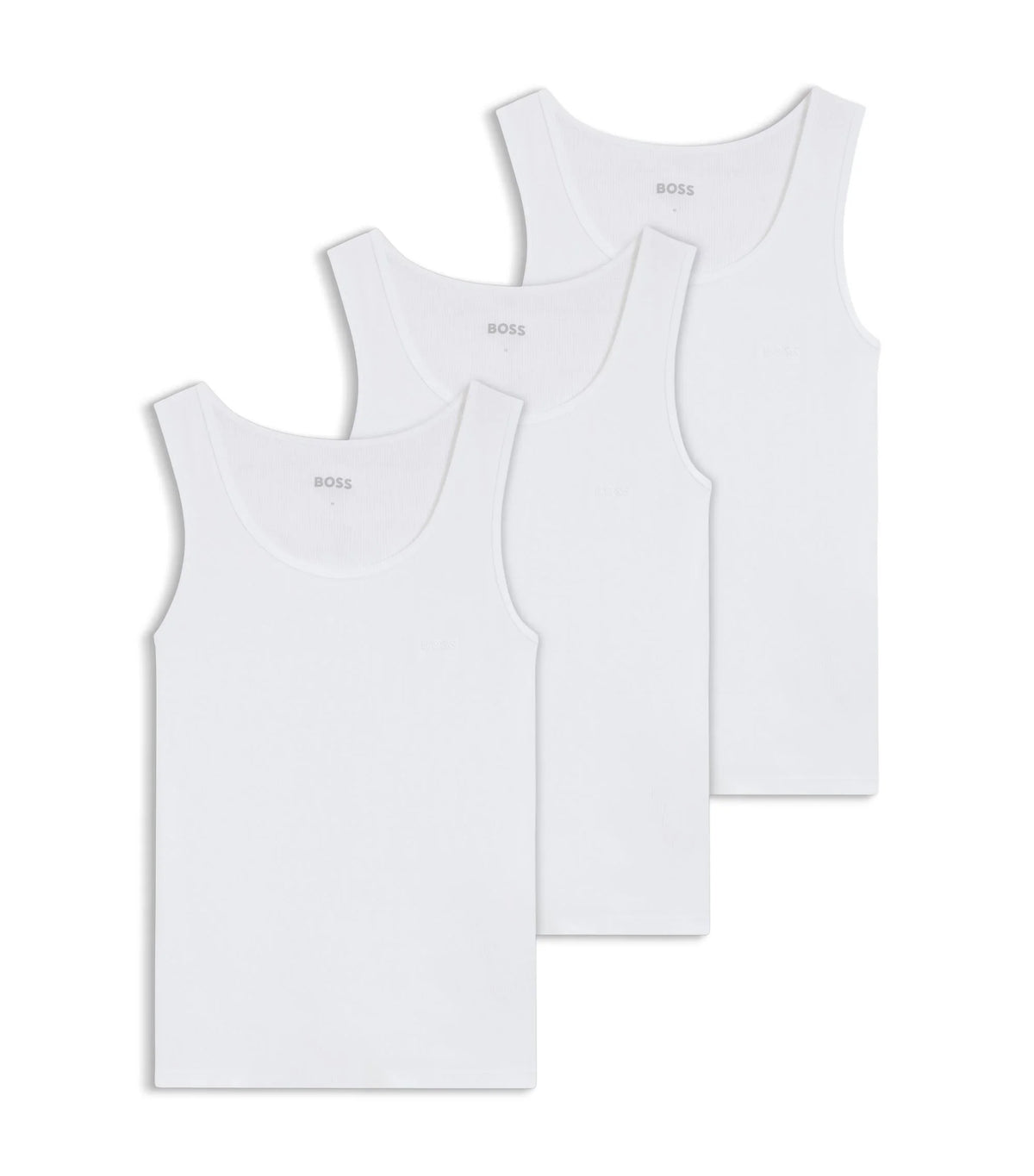 3-pack bomullsunderlinnen - Vit