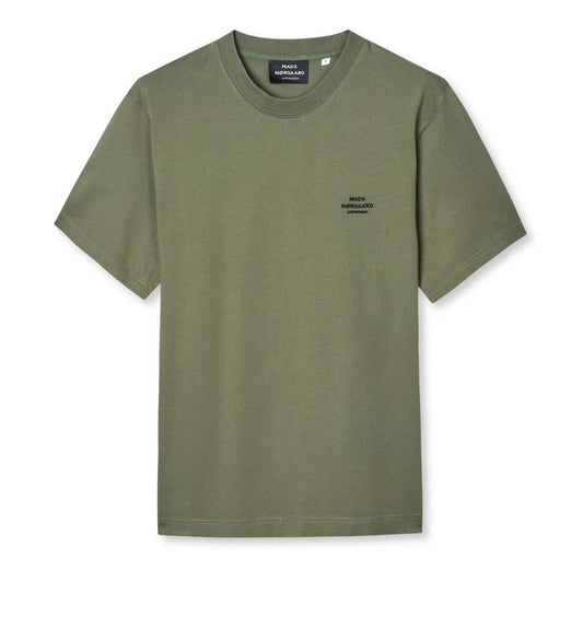 Cotton Jersey Frode Logo Tee - Four Leaf Clover