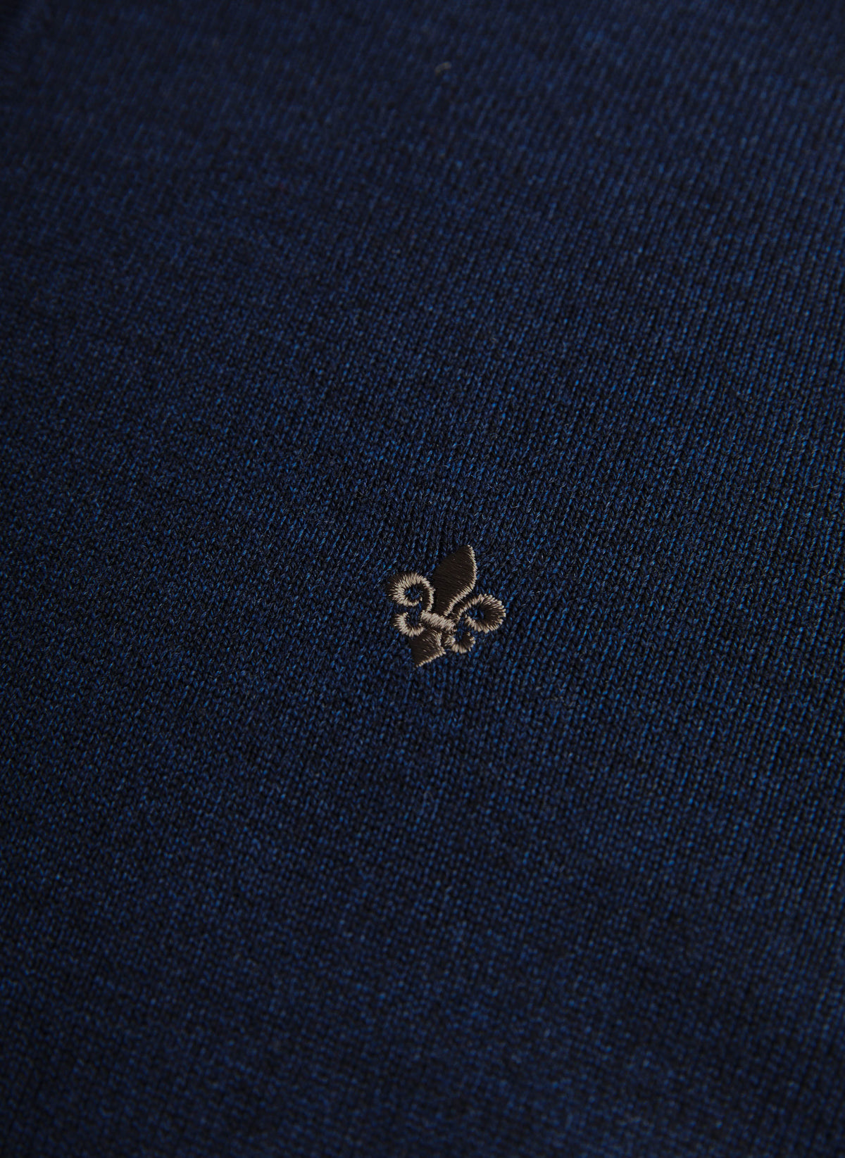 Merino John Zip - 58 Blue