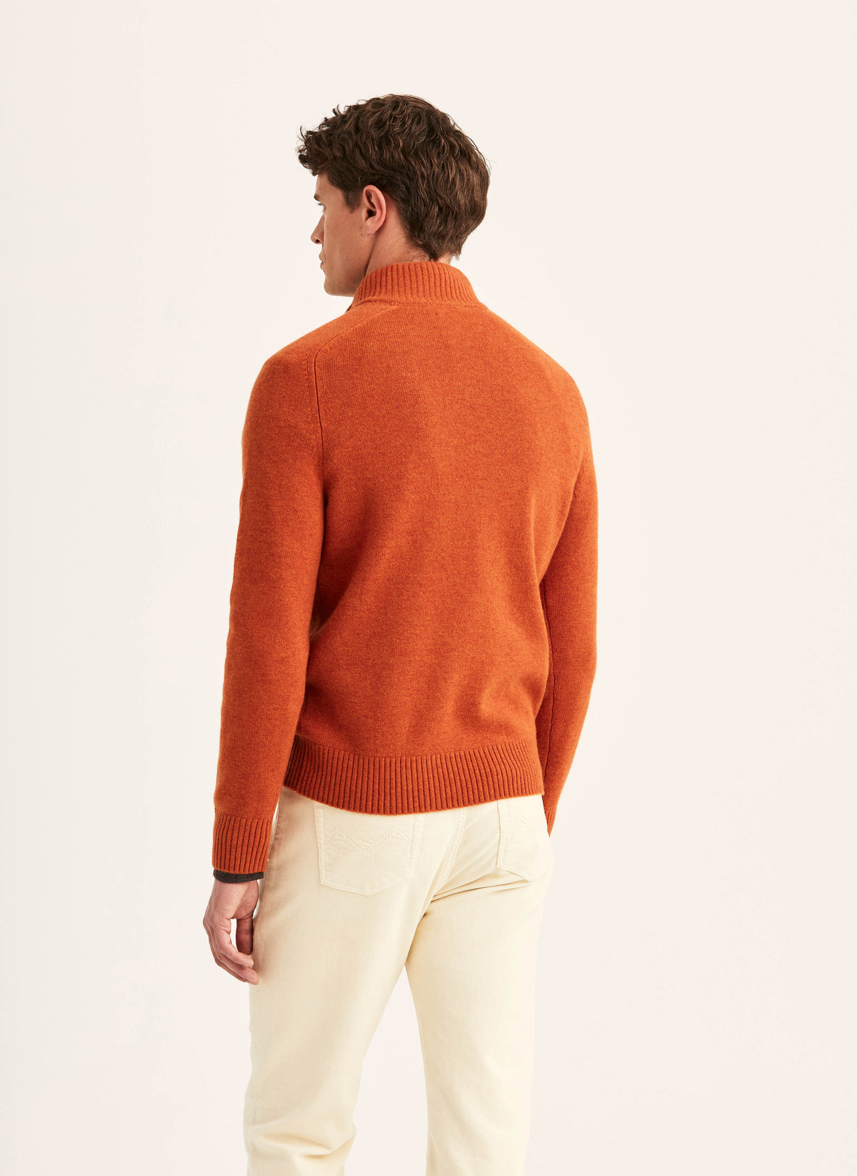 Hertford Half Zip - 23 Orange