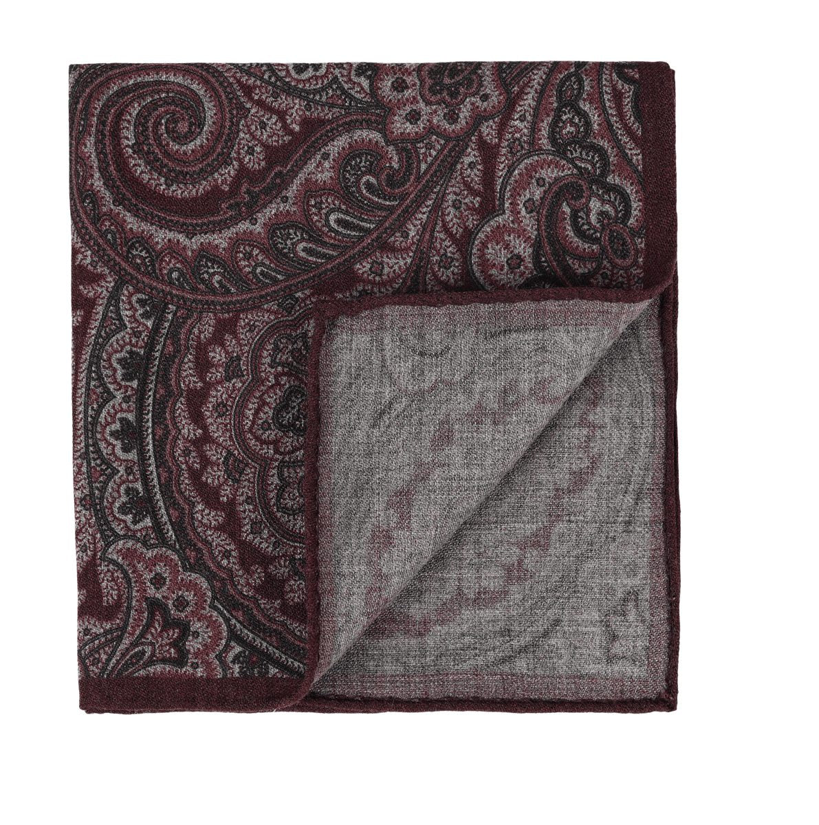 Pocket Square - 314 Bordeaux – bild 1