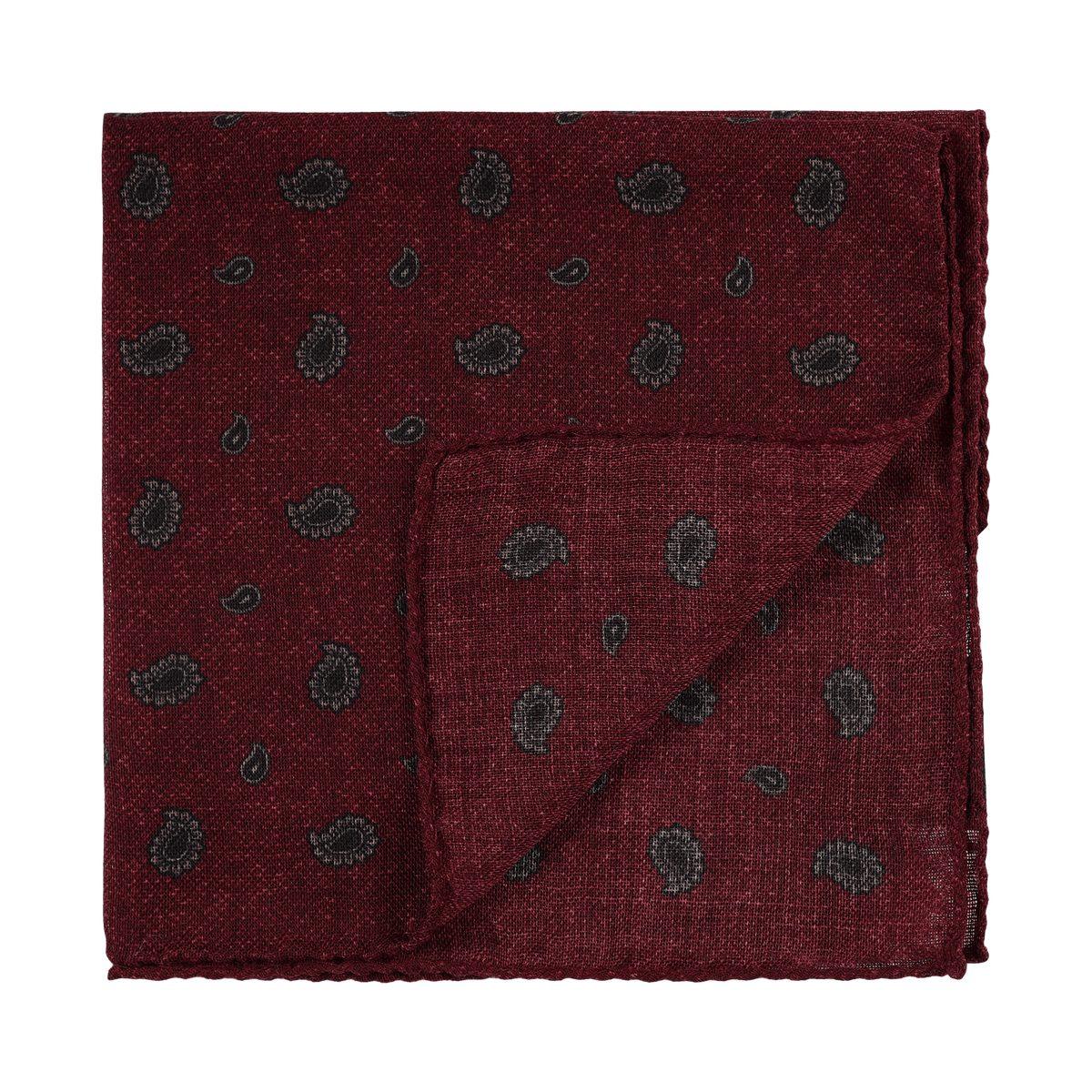 Pocket Square - 330 Wine red melange – bild 1