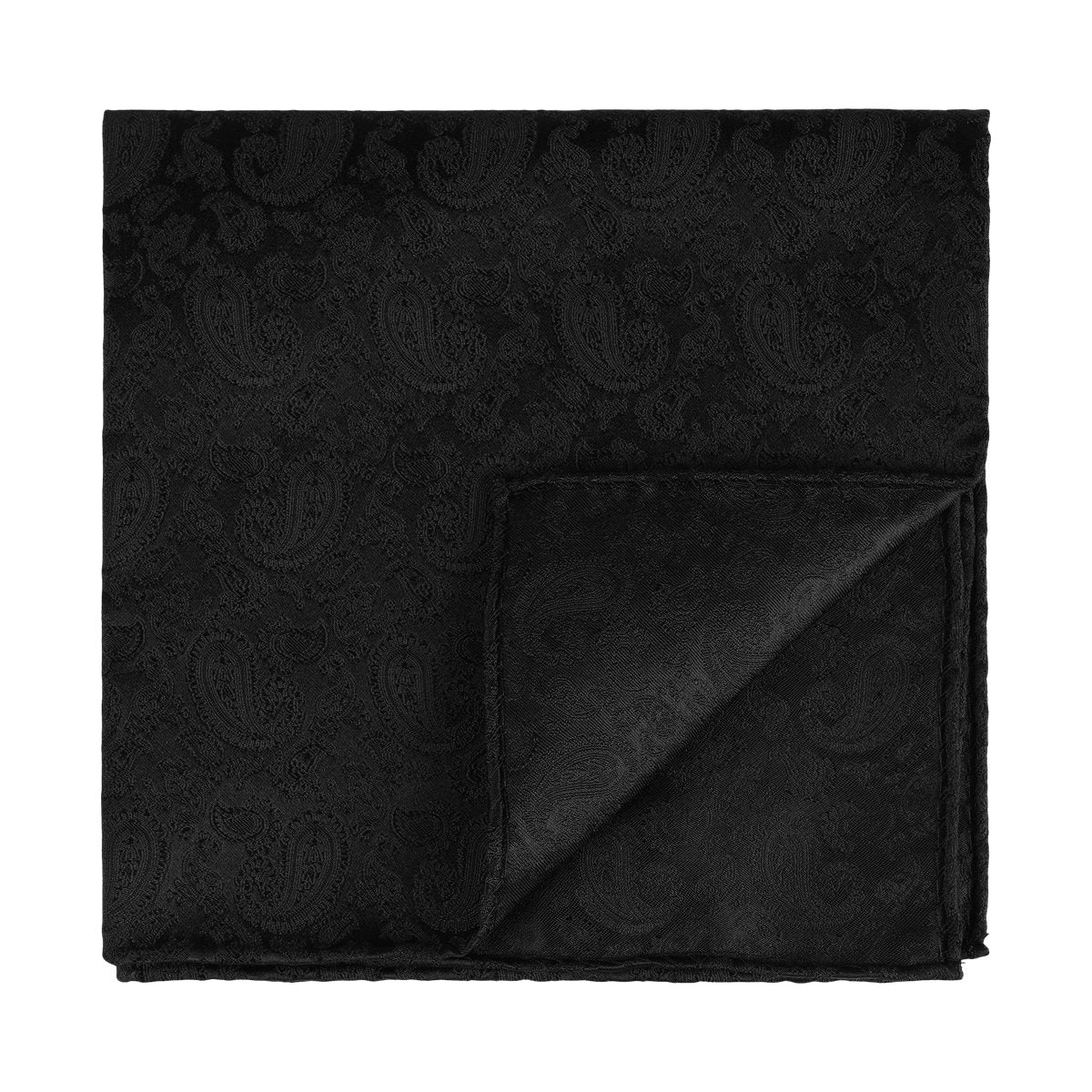 Pocket Square - 999 Black – bild 1