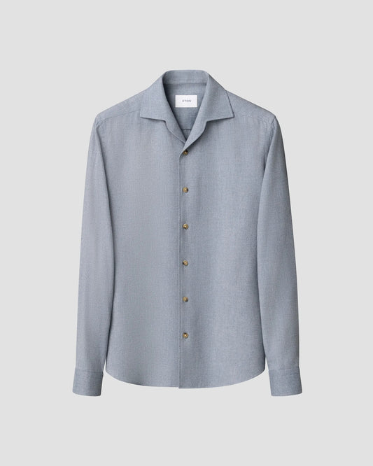 Casual fit Flanellskjorta - Light blue