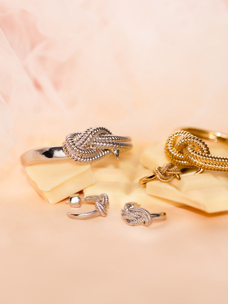 Yves knot bracelet - Silver