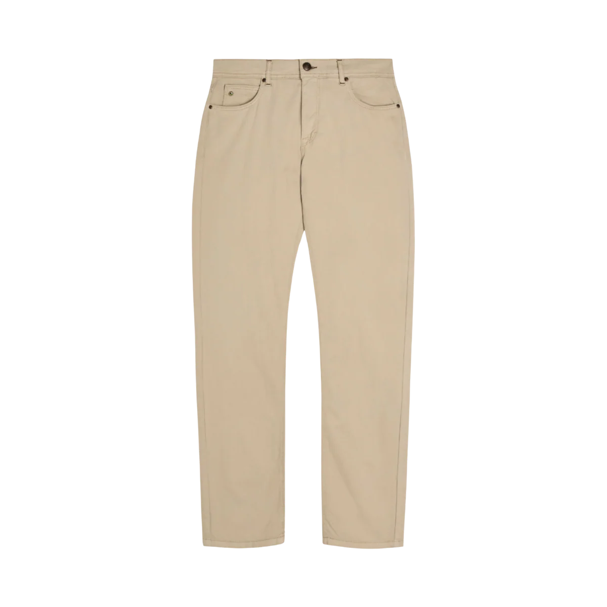 Beige chino byxor herr regular fit