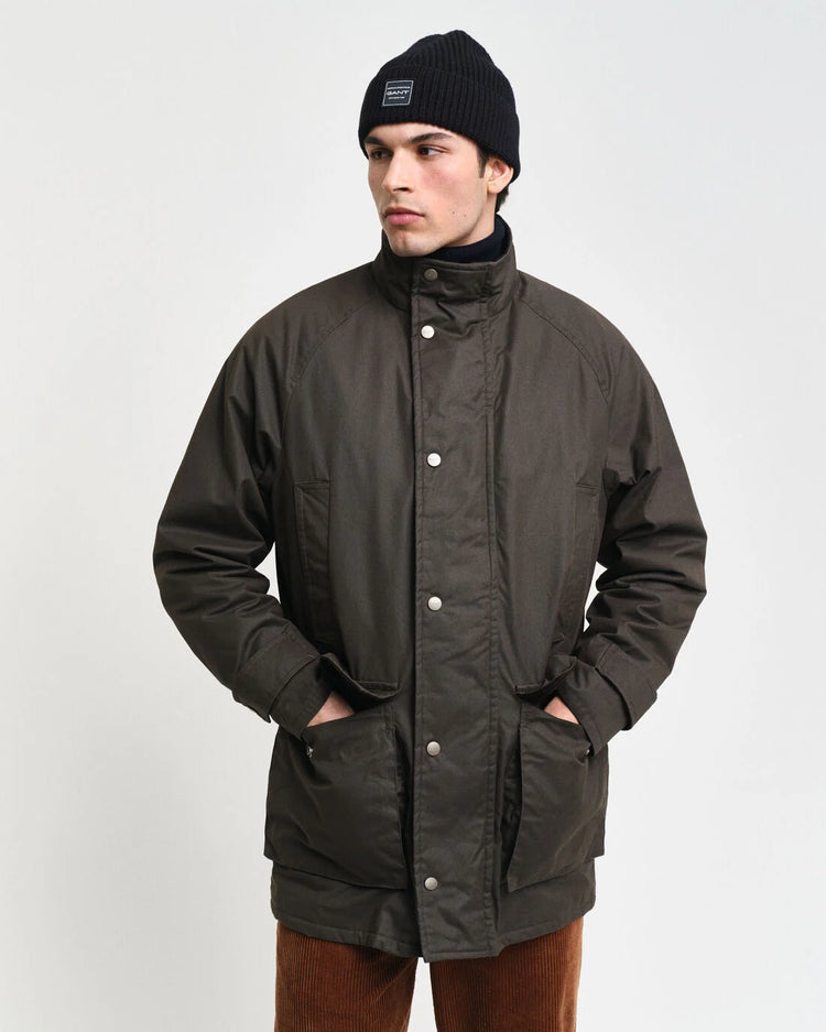 DOUBLE DECKER JACKET - 315 DARK SAGE