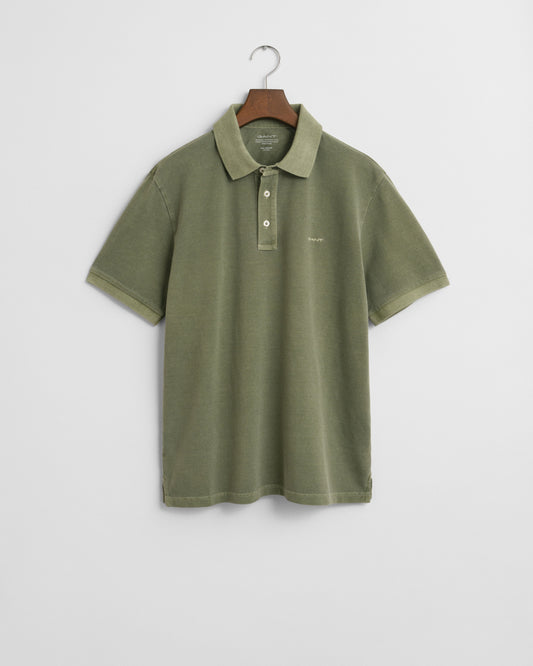 SUNFADED SS POLO - 362 KALAMATA GREEN