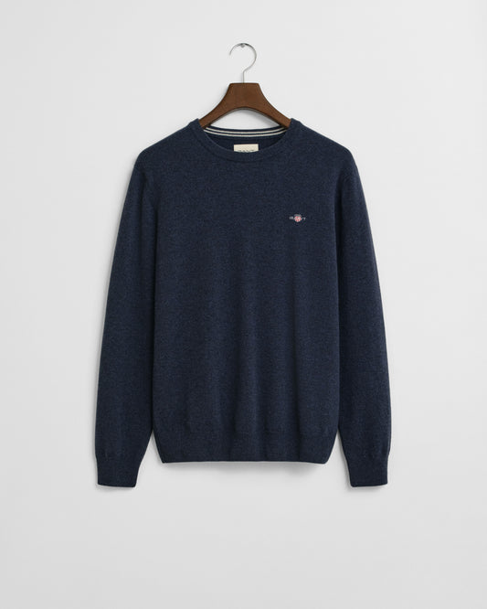 SUPERFINE LAMBSWOOL C-NECK - 480