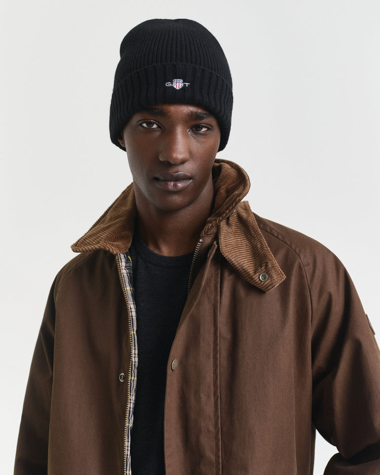 Wool Beanie - Black