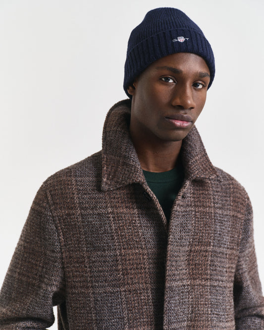 Wool Beanie - Marine
