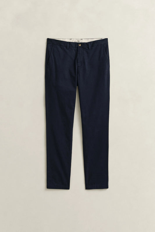 SLIM CLASSIC CHINOS - 433 EVENING BLUE