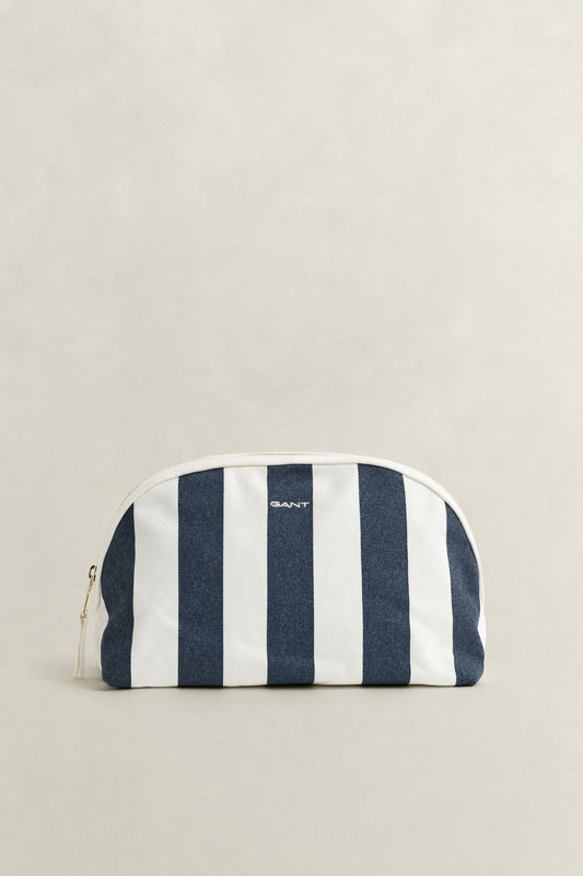 AOP CANVAS WASHBAG - NAVY