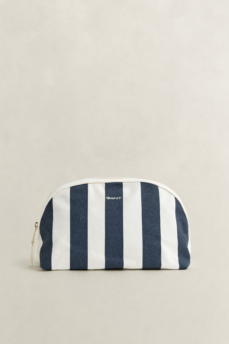 AOP CANVAS WASHBAG - NAVY