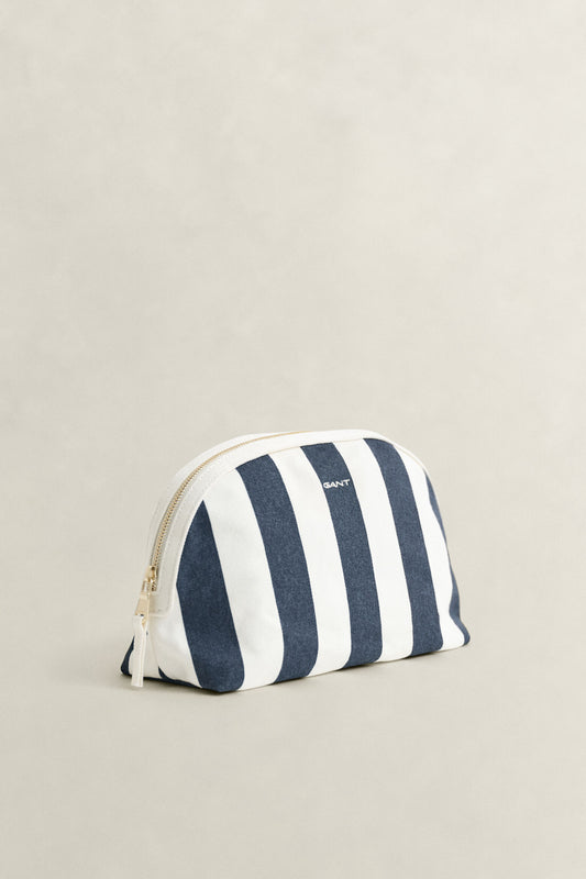 AOP CANVAS WASHBAG - NAVY