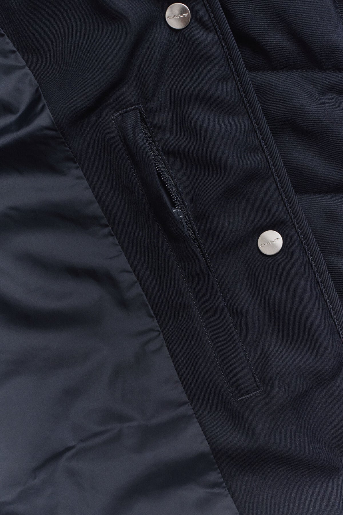 Slim Quilted Jacket - 433 EVENING BLUE