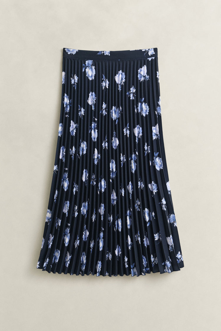 Pleated Skirt - Evening Blue