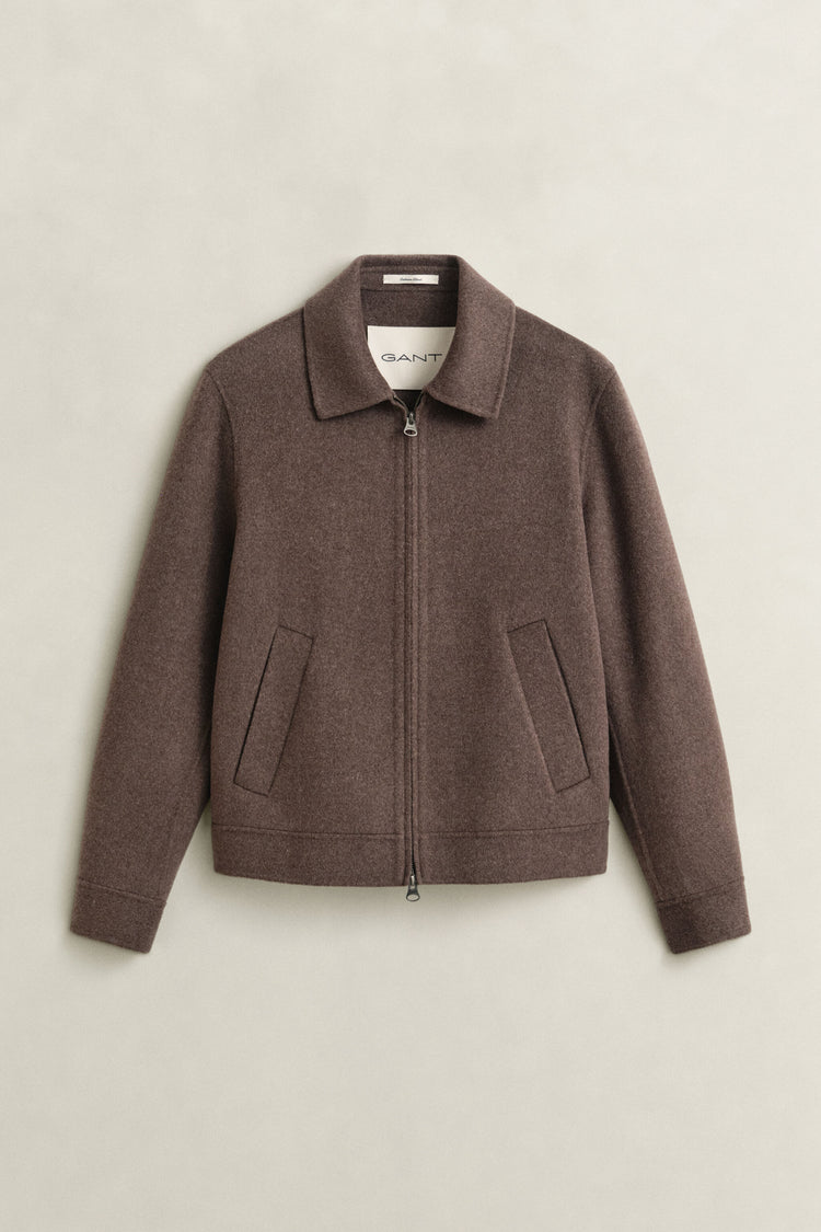 Handstitched Jacket - SHADOW BROWN
