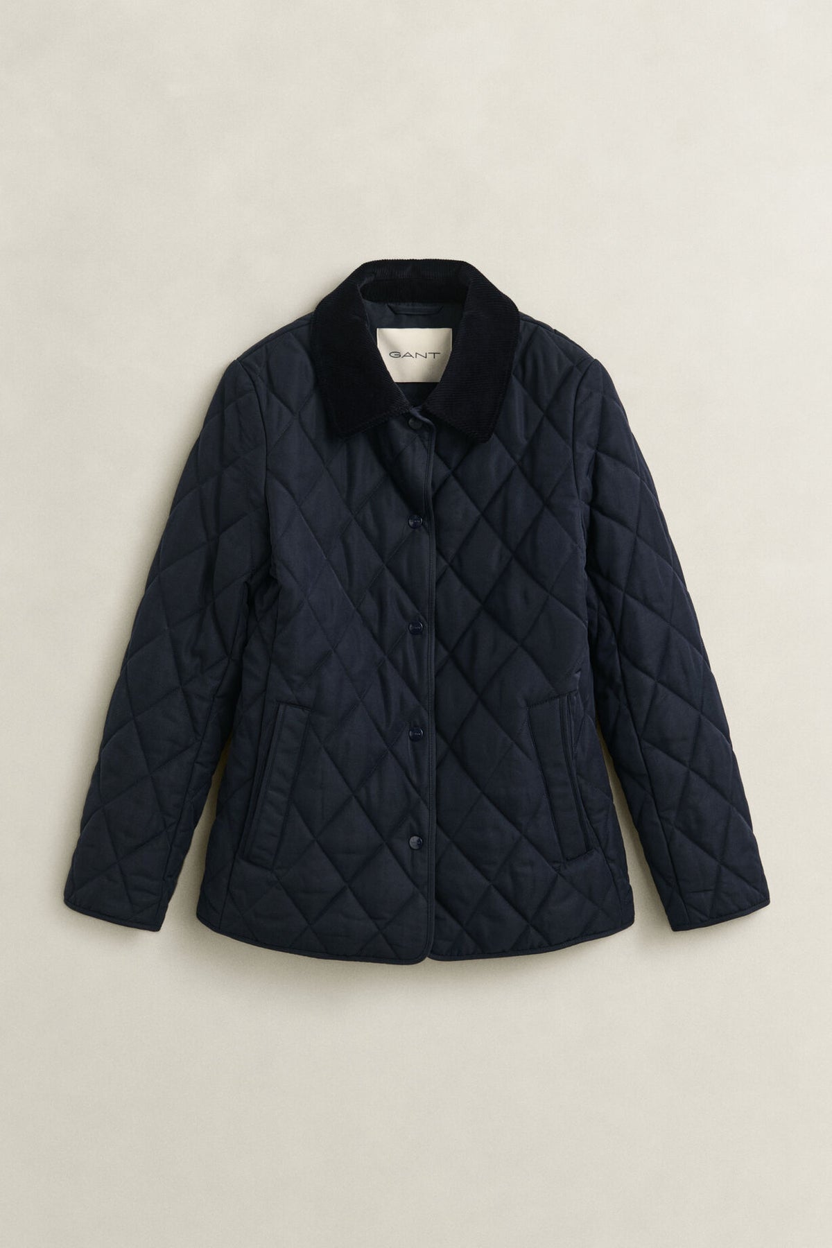 Slim Quilted Jacket - 433 EVENING BLUE