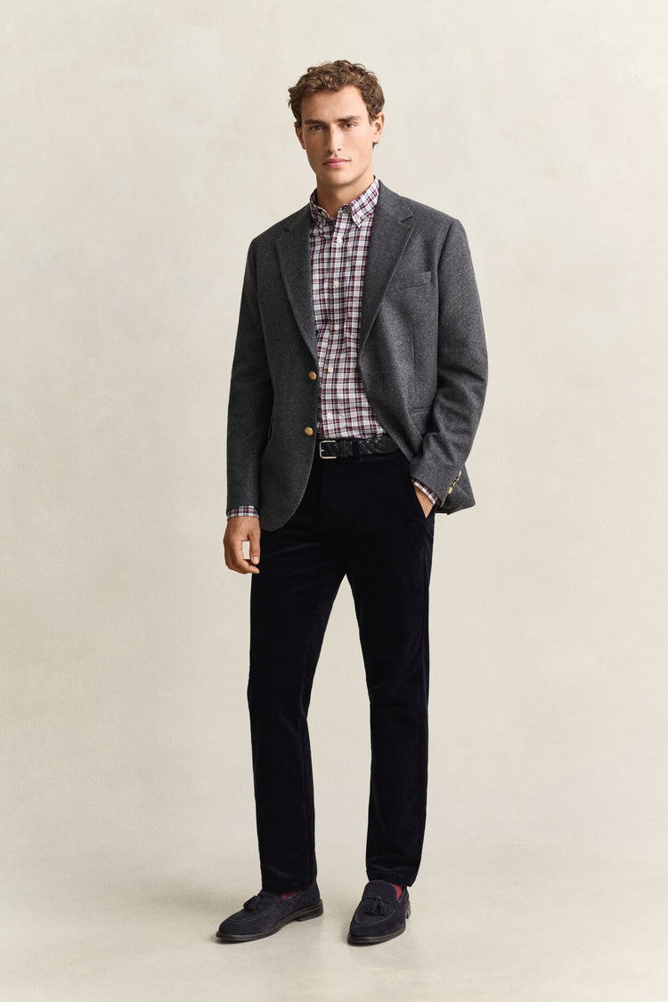 Poplin Shirt - Deep Grape Wine
