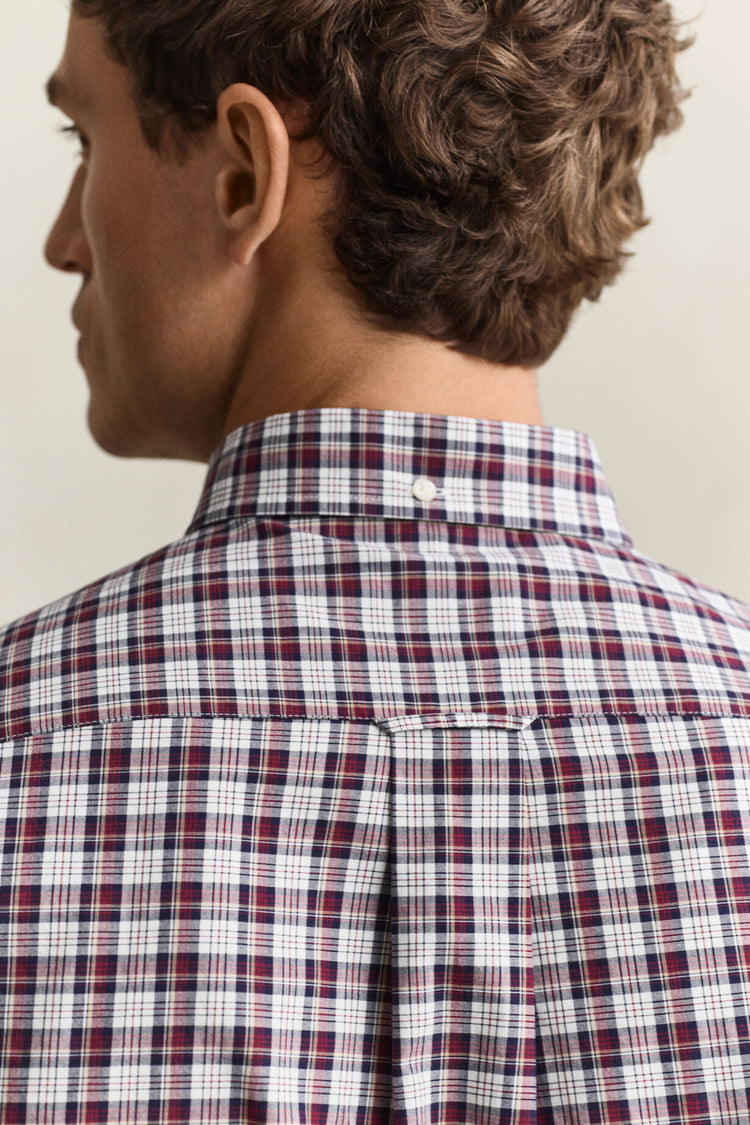 Poplin Shirt - Deep Grape Wine