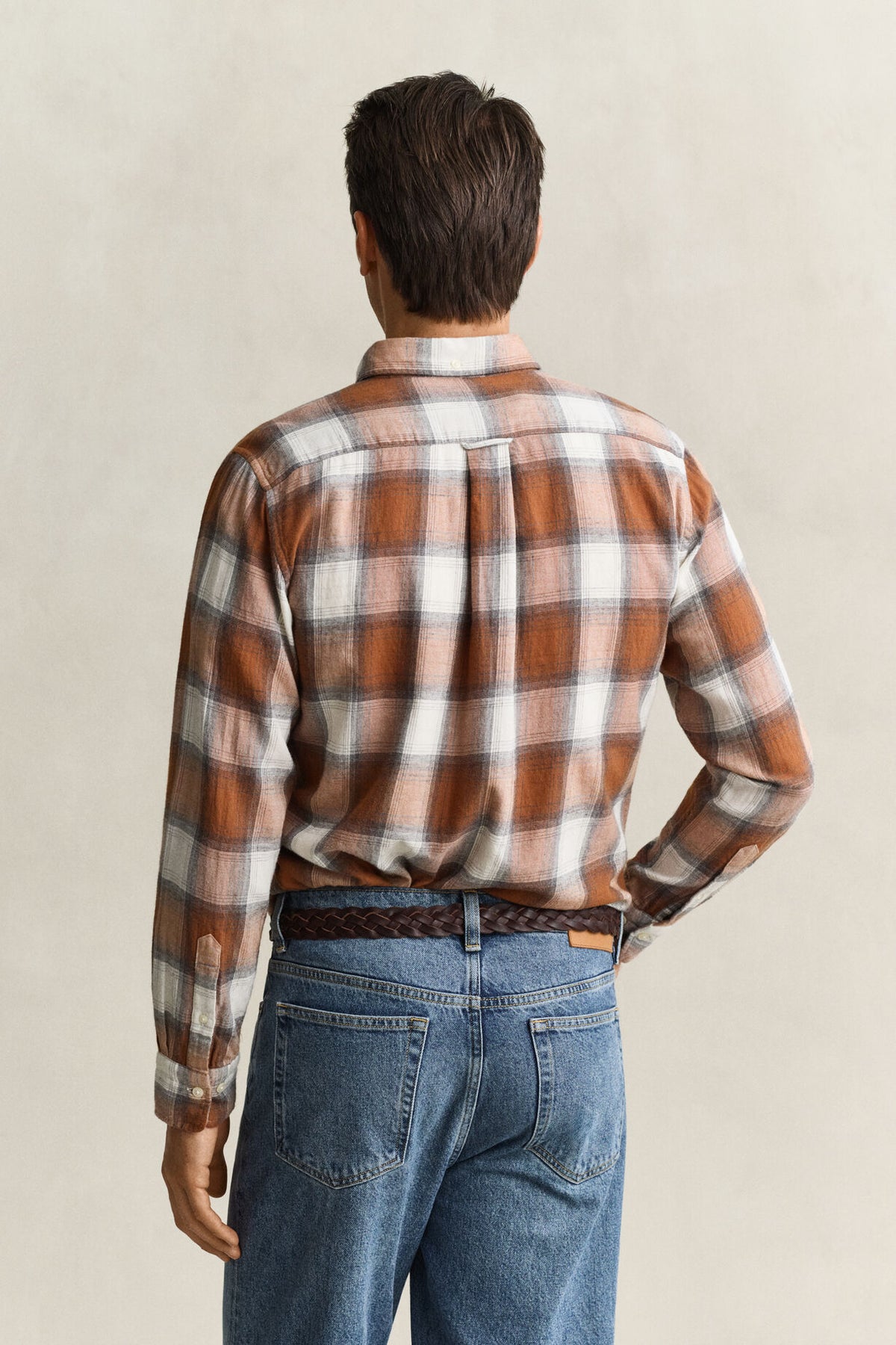 Flannel Shirt - Caramel Brown