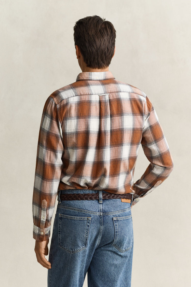 Flannel Shirt - Caramel Brown