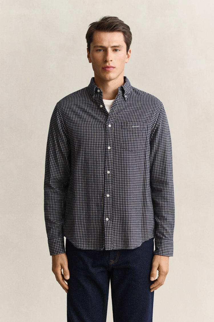 Flannel Shirt - Evening Blue