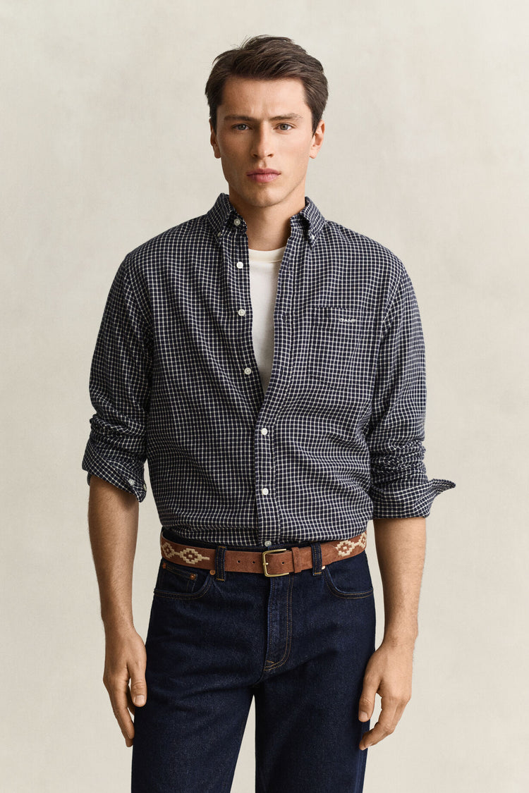 Flannel Shirt - Evening Blue