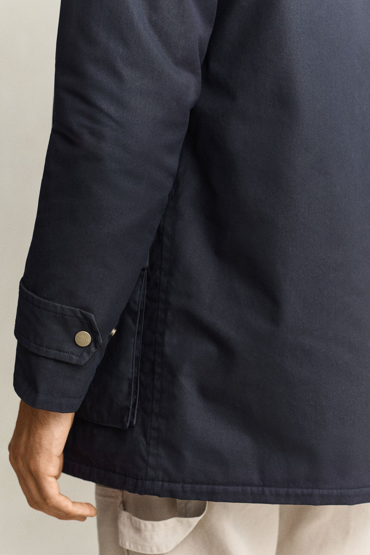 Waxed Double Decker - Evening Blue