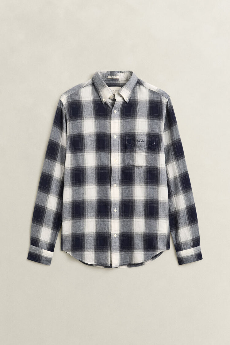 Flannel Shirt - Evening Blue