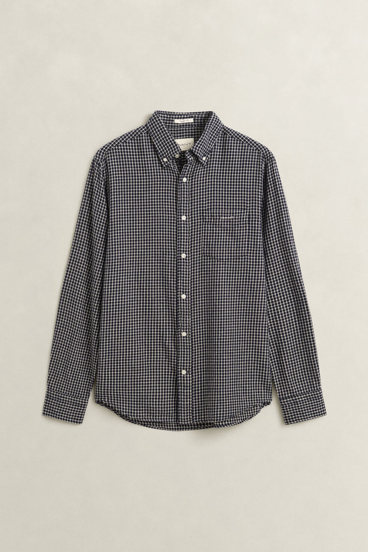 Flannel Shirt - Evening Blue