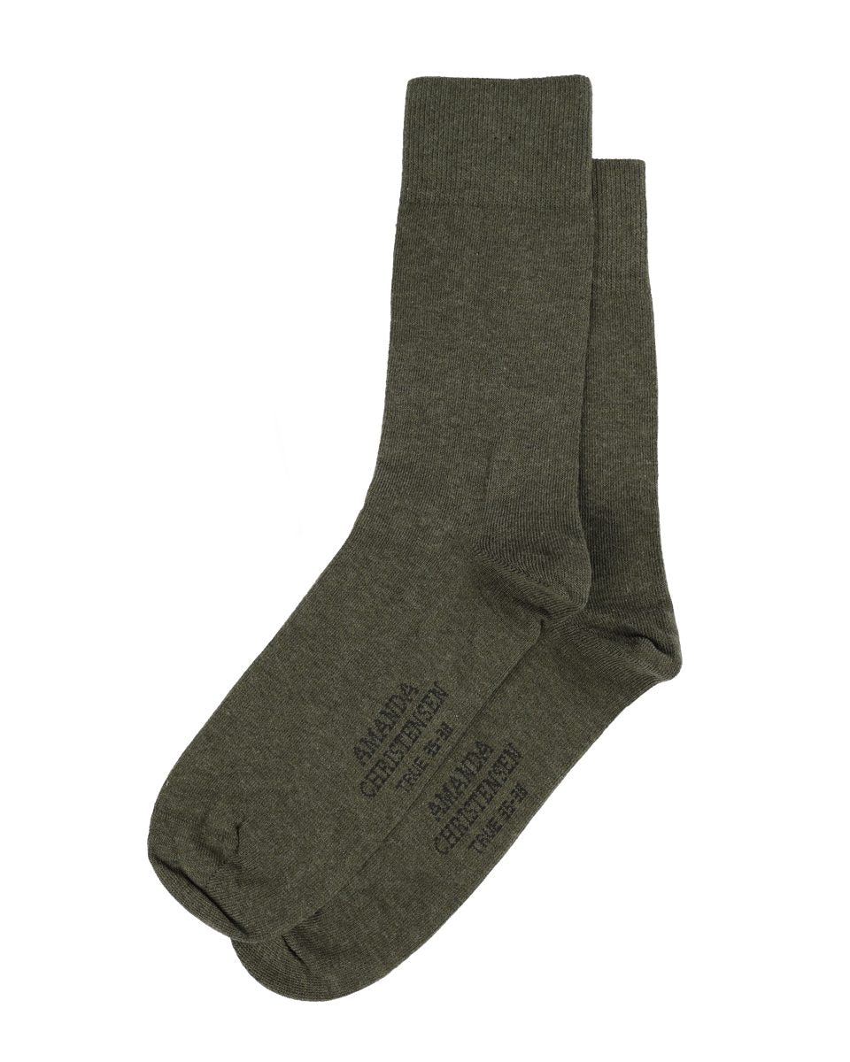 True Ankle Sock - 507 Olive melange – bild 1