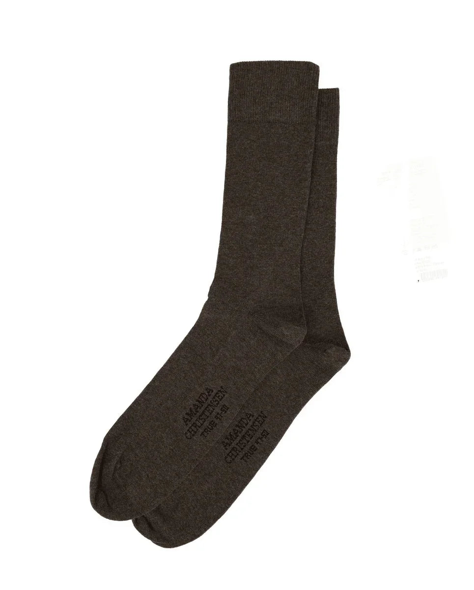 True Ankle Sock - 801 Brown melange – bild 1