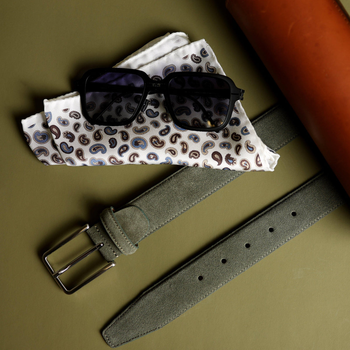 Belt - 506 Olive – bild 2